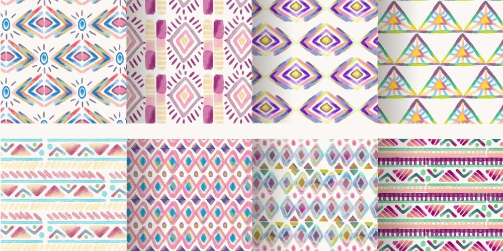 Free Watercolor Patterns
