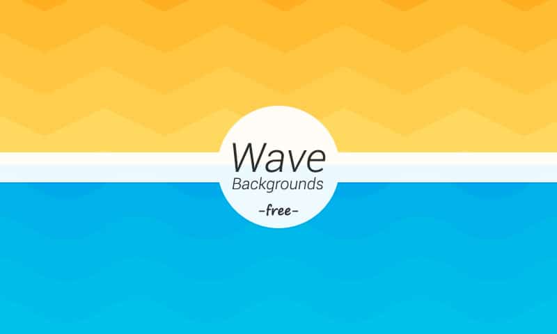 Free Wave Geometric Backgrounds