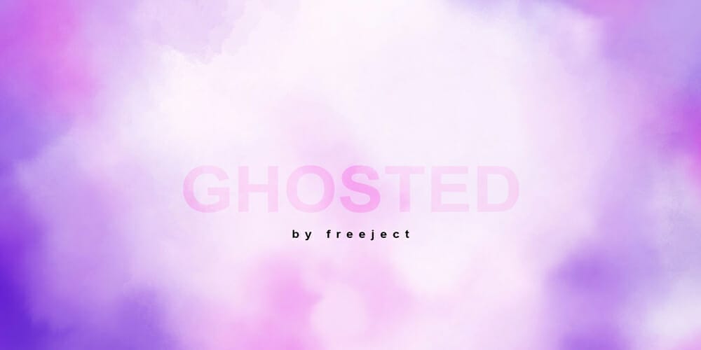 Ghosted Abstract Watercolor Background