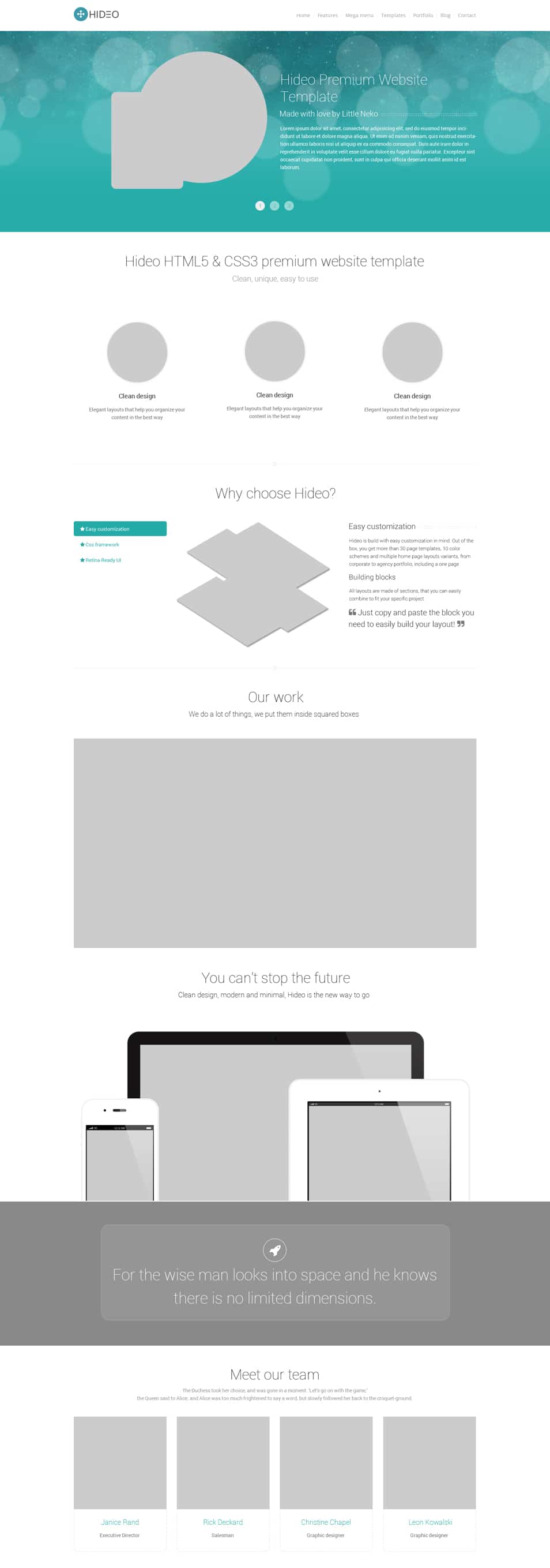 Hideo-Website-Template-PSD