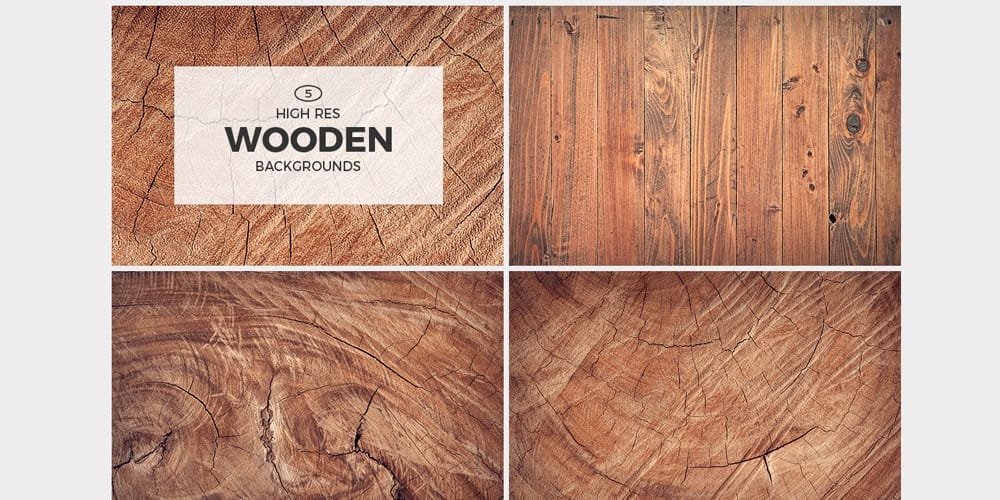 High-Res Wooden Backgrounds