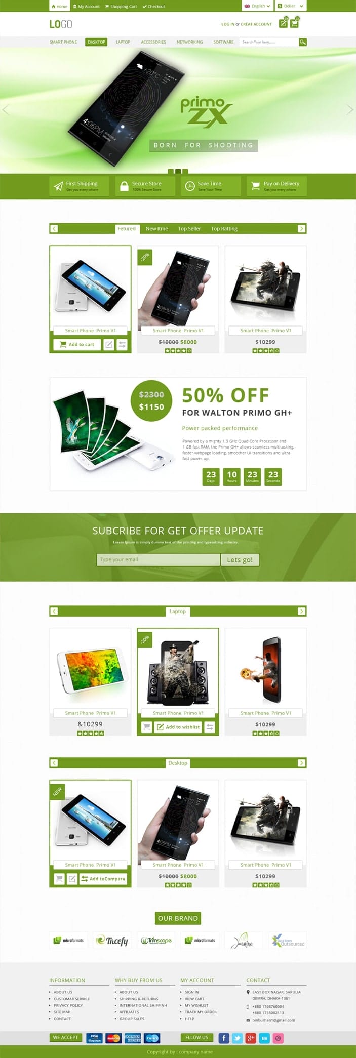 High-quality-E-commerce-PSD