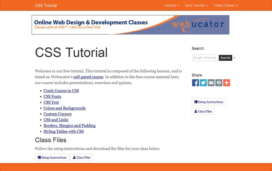 Learn CSS Ttutorial