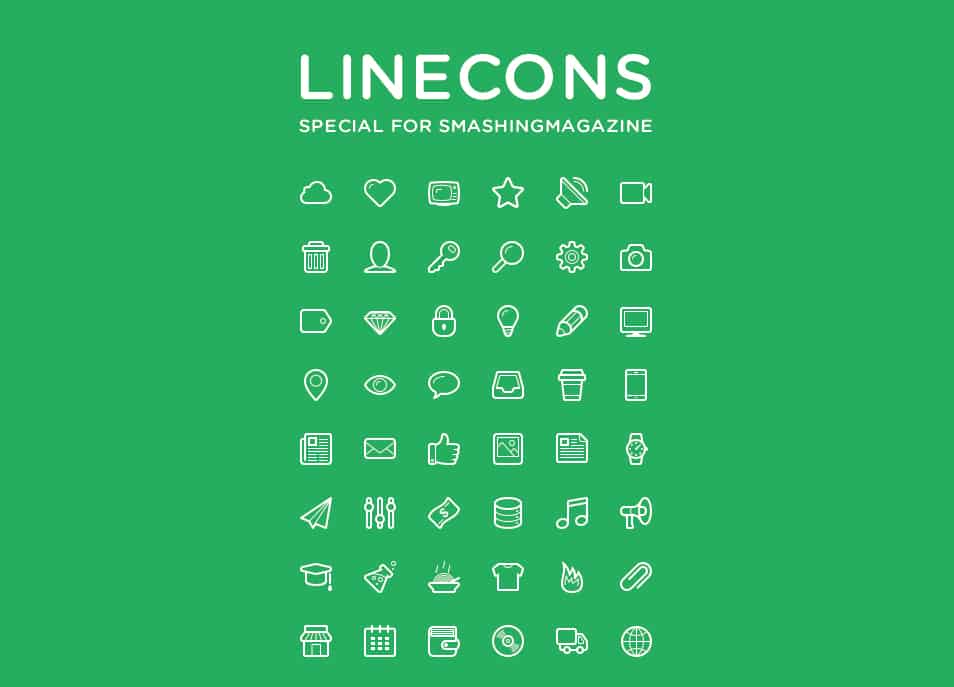 Linecons Icon Set