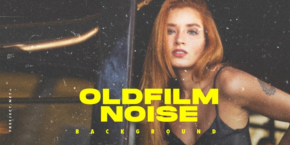 Old Noise Film Overlay Background