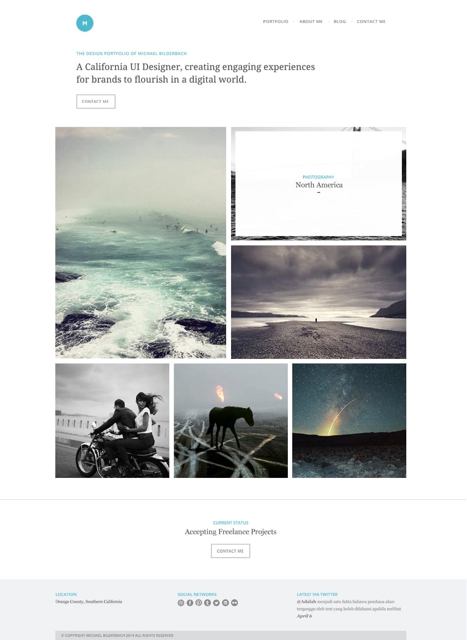 Portfolio-Homepage-PSD