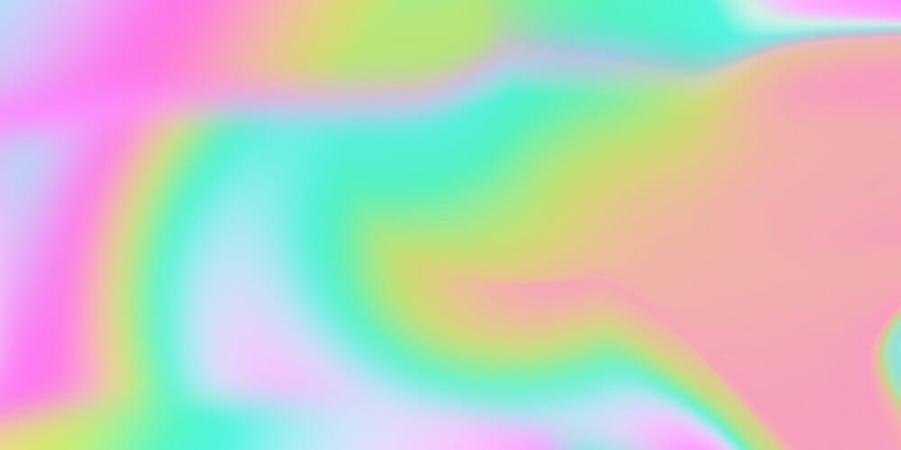 Rainbow Foil Gradient Background