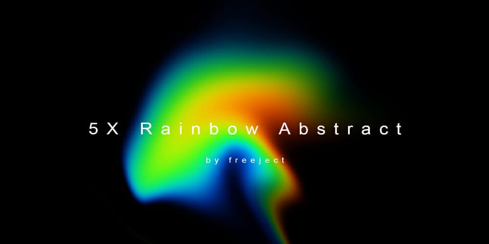 Rainbow Light Abstract Background