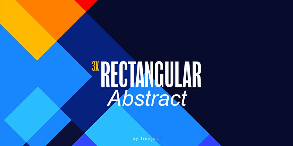 Rectangular Abstract Background Design