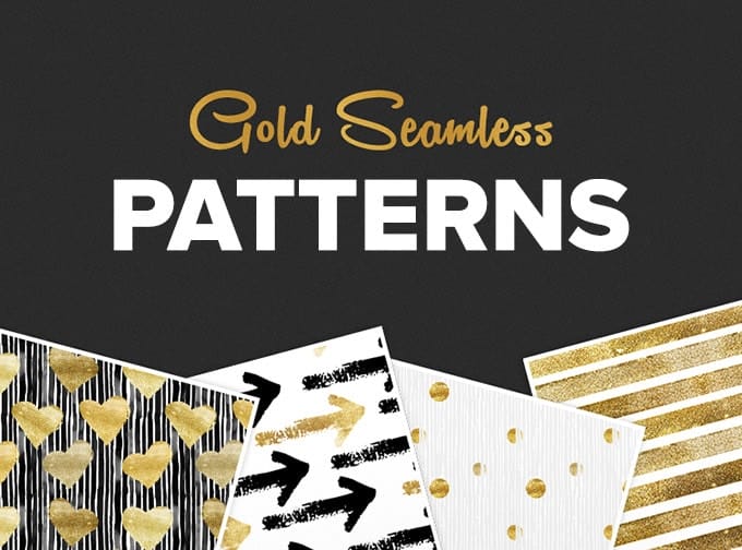 Seamless Gold Patterns