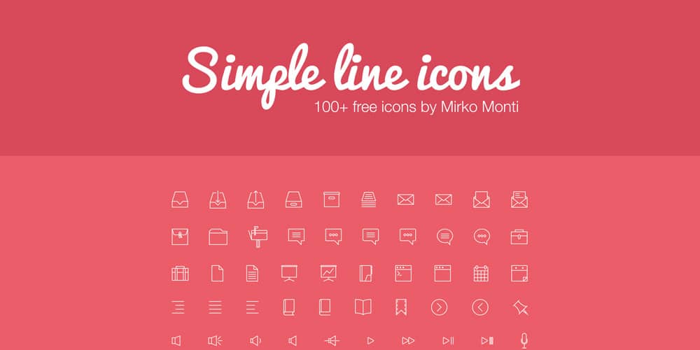 Simple Line Icons