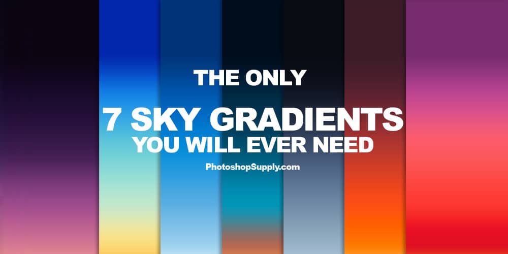 Sky Gradients For Photoshop