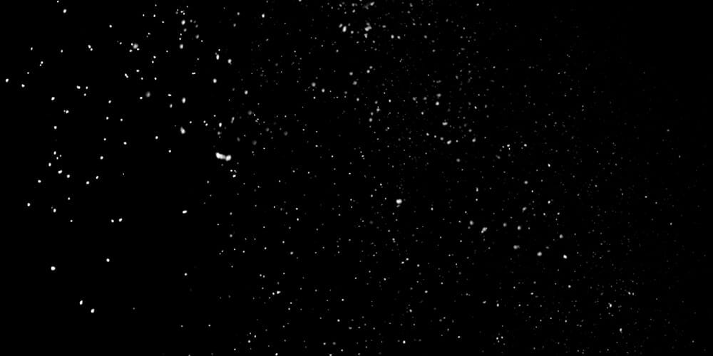 Snow Particle Overlay Background