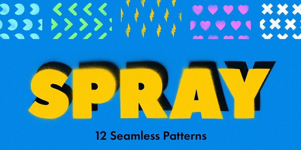 Spray Seamless Patterns