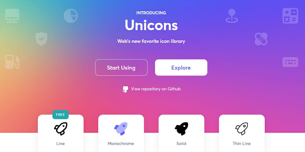 Useful Free Icon Fonts 78 Unicons