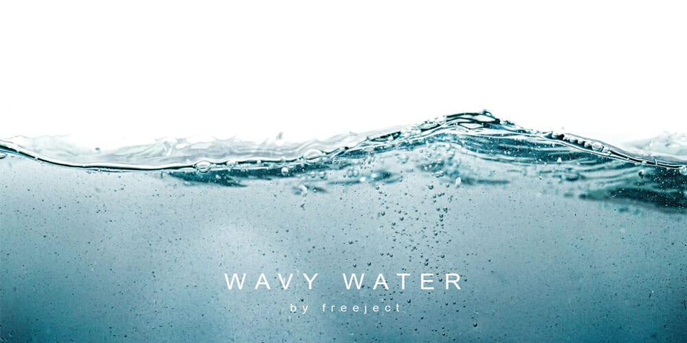 Wavy Water Background
