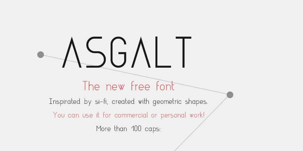 Asgalt Free Font