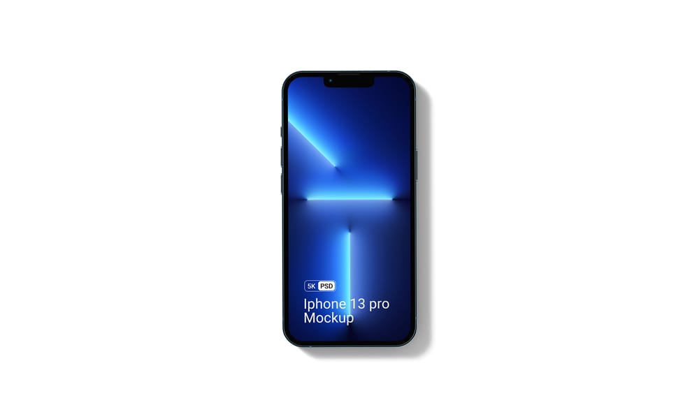 Free Iphone 13 Pro Mockup PSD