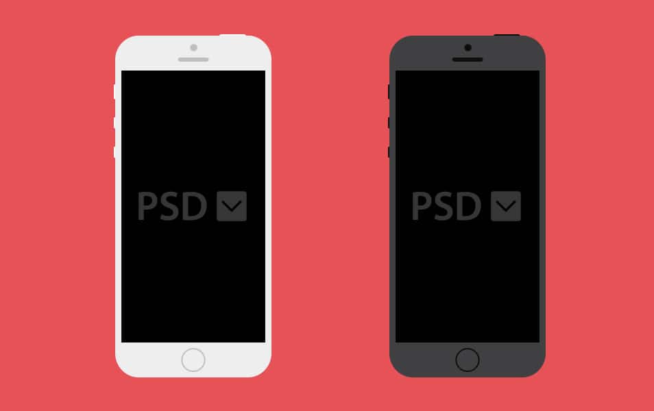 Free iPhone PSD Download