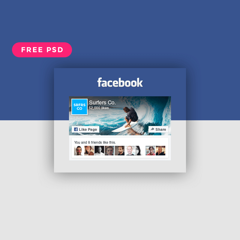 Web Widget Designs PSD