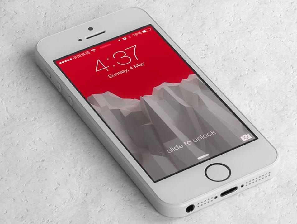 free iPhone 5s template
