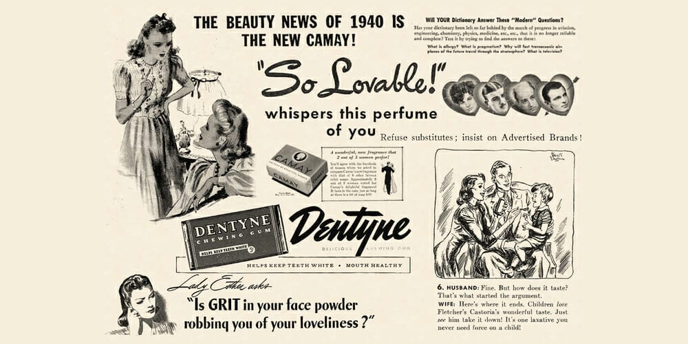 1940 Cosmopolitan Brushes
