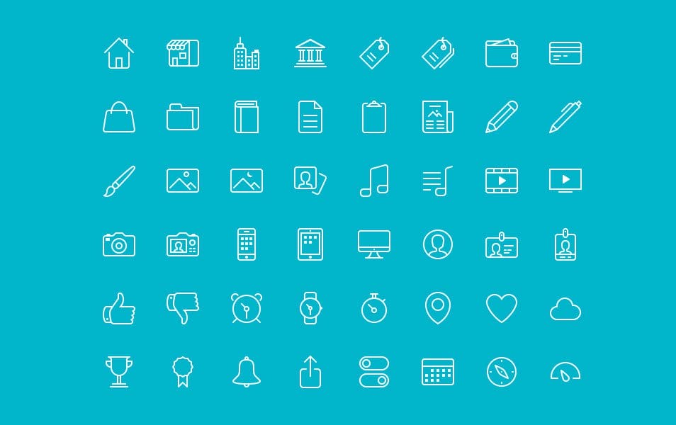 250+ Ultimate Collection Of Free Line Icon Sets » CSS Author