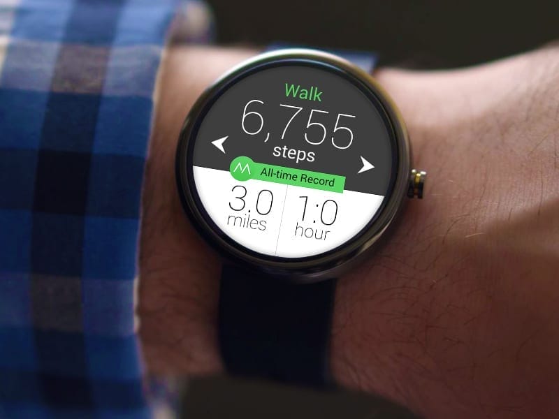 Android Wear Moves App