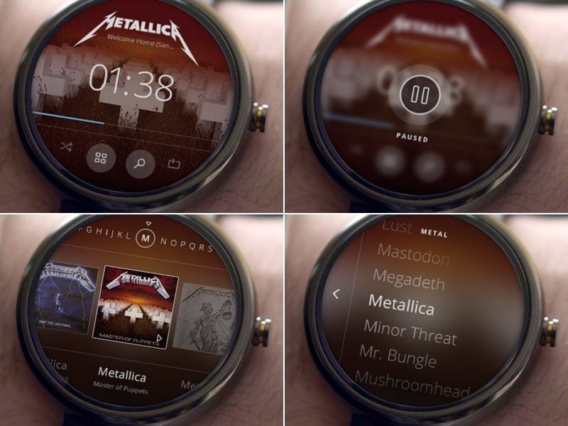 Android Wear Music Library