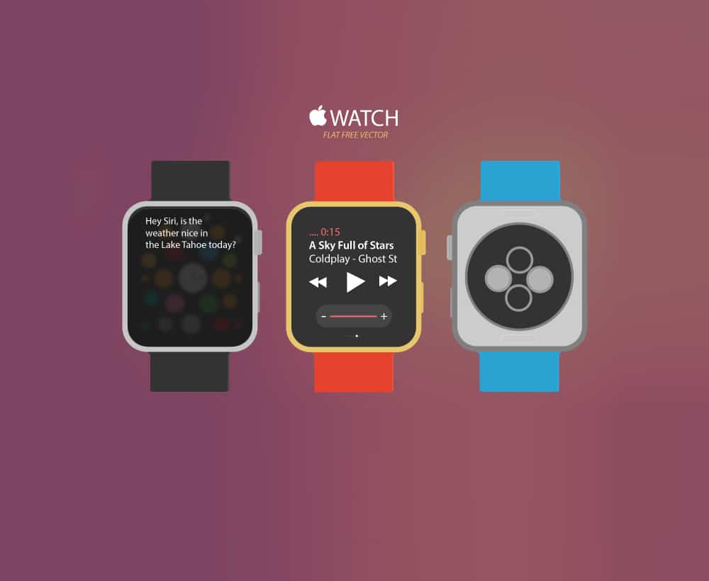 Apple Watch Free Vector
