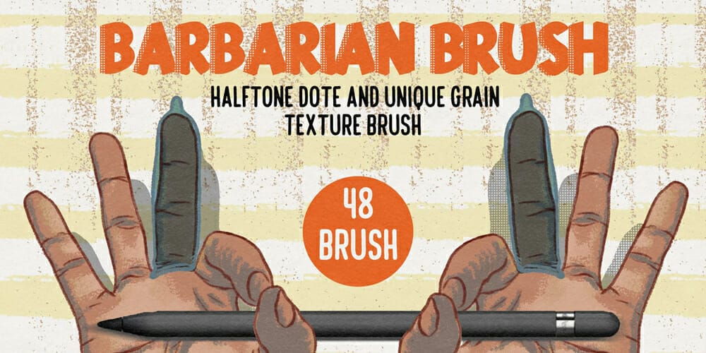 Barbarian Grain and Texture Brush