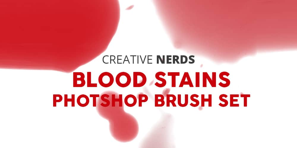Blood Stains Photoshop Brushes