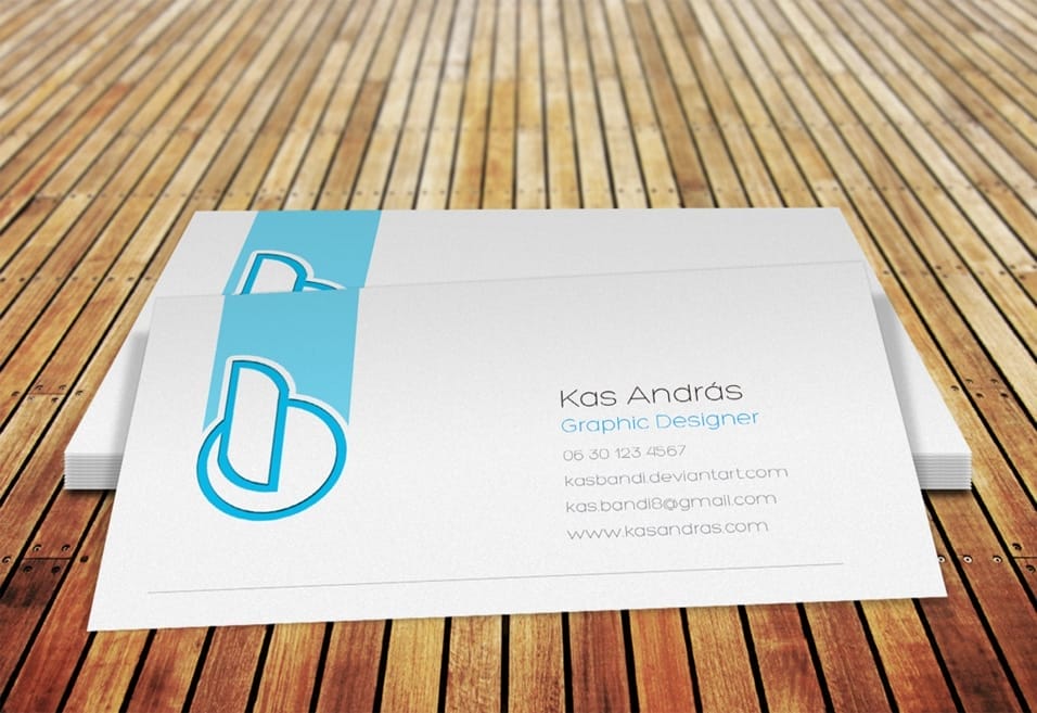 Business Card Mock Up Psd