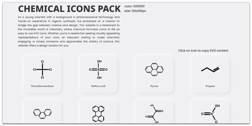 Chemicons