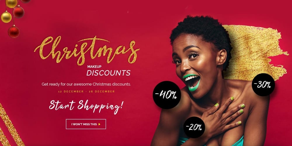 Free Ecommerce Web Templates PSD 86 Cosmetics Store Web Template PSD