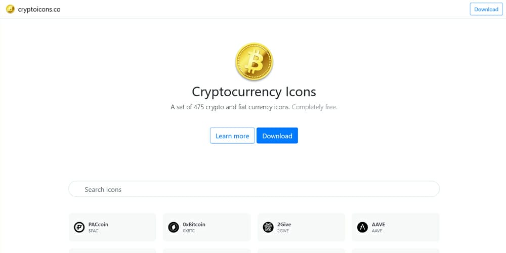 Latest Collection of Free SVG Icons & Illustrations 133 Cryptocurrency Icons