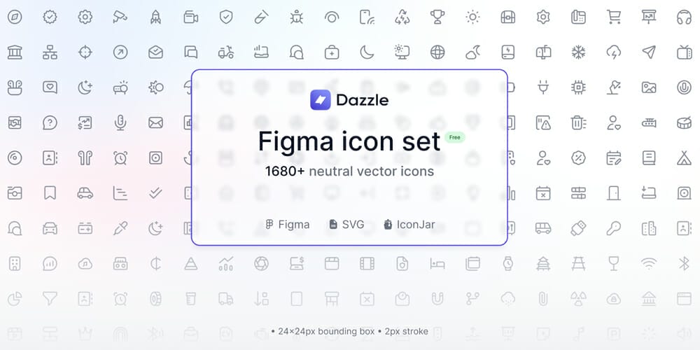 Latest Collection of Free SVG Icons & Illustrations 202 Dazzle UI Icons