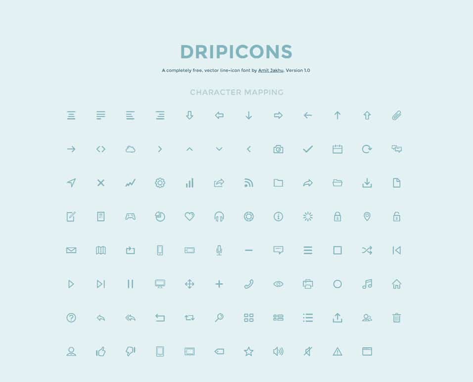 Dripicons 