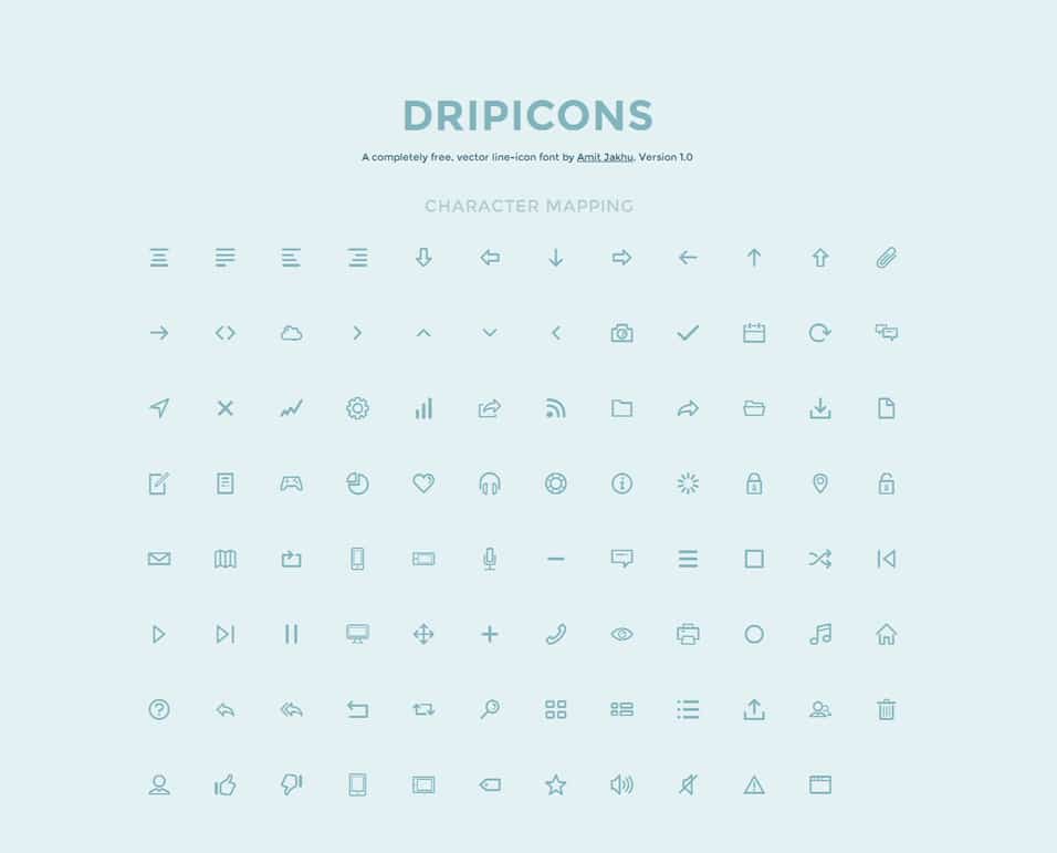 Latest Collection of Free SVG Icons & Illustrations 90 Dripicons
