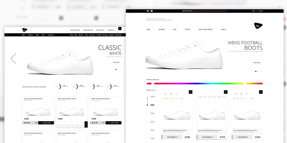 Free Ecommerce Web Templates PSD 87 E commerce Themes