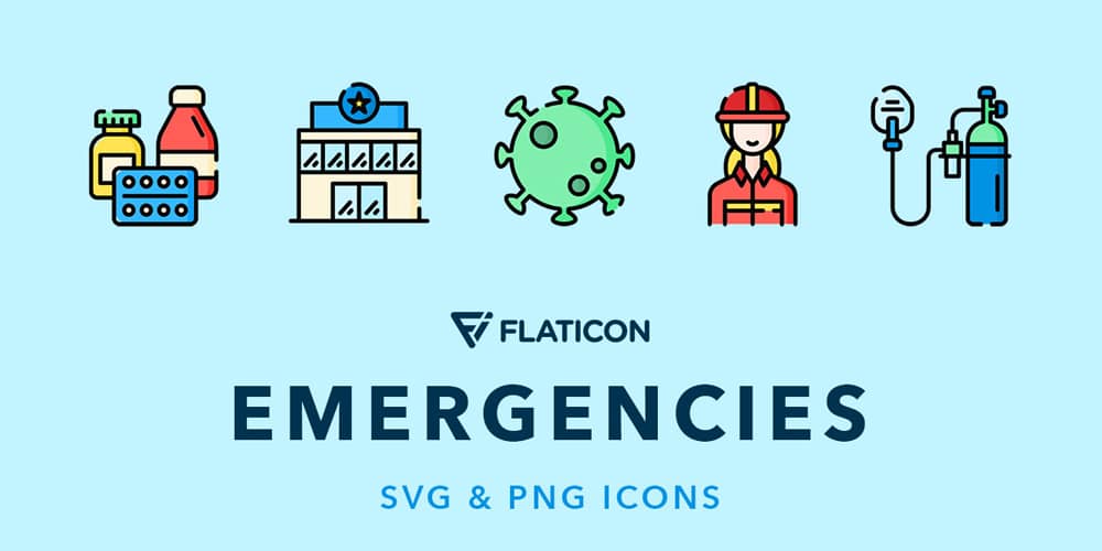 Emergencies Vector Icons