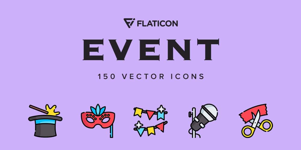 Latest Collection of Free SVG Icons & Illustrations 215 Event Vector Icons