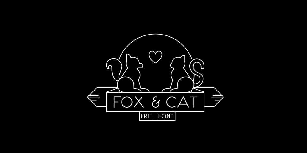 Fox and Cat Typeface