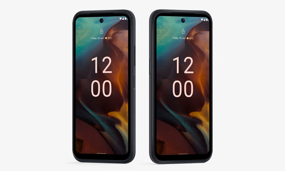 Free Dual Nokia XR21 Mockup PSD