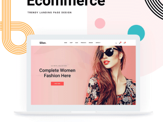 Free Ecommerce Web Templates PSD