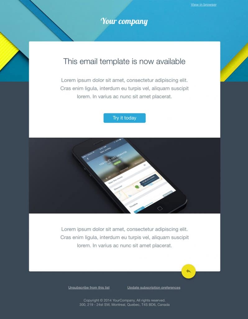 Free Email Newsletter Templates PSD 30 Free Email Template