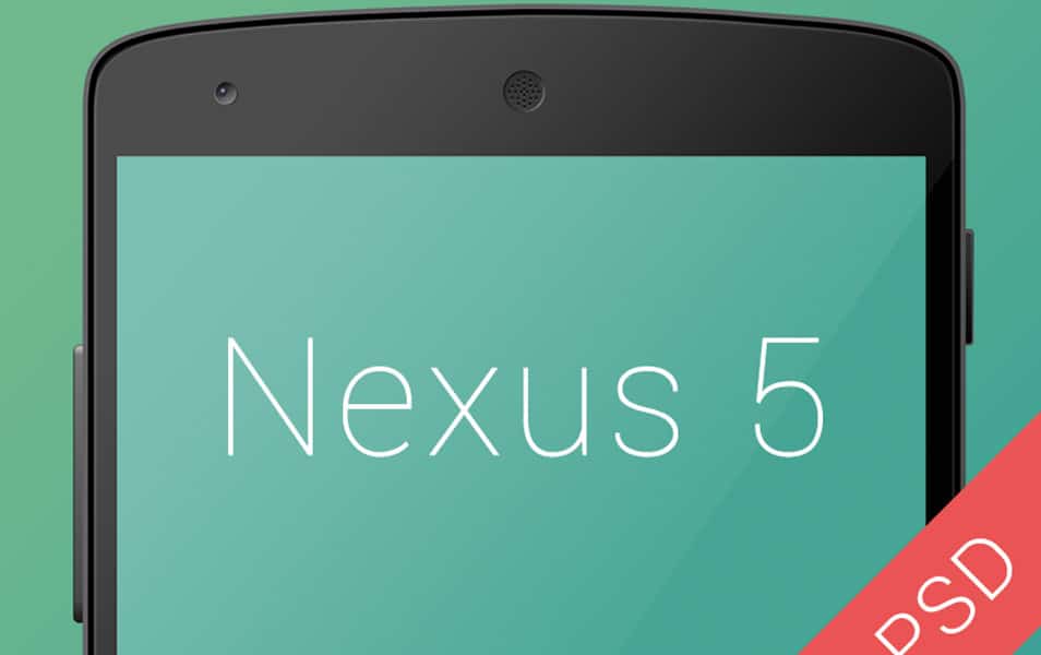 Free Nexus 5 PSD