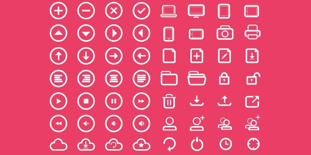 Free Rounded Icons