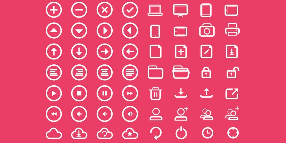 Free Rounded Icons