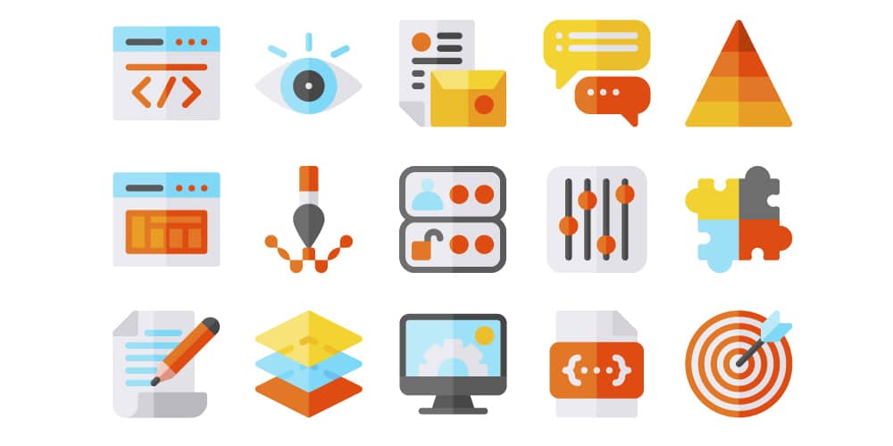Latest Collection of Free SVG Icons & Illustrations 223 Free Web Design Icons